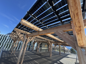 Modules solaires semi-transparents Climacy à Morges pour Romande Énergie.png